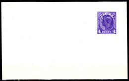 Canada-0009 - Cartolina Postale Da 4 Cents. - NUOVA - - 1903-1954 Rois