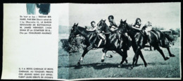 Le Touquet  - Entrainement Des Jeunes Jockeys  - Coupure De Presse (encadré Photo) 1936 - Equitation