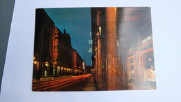 Torino Via Roma Inna - La Stampa  Notturno  Stamp ! - Cafes, Hotels & Restaurants