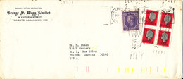 Canada Cover Sent To USA 24-8-1987 - Cartas & Documentos