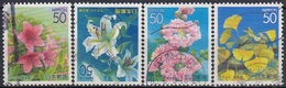 JAPON 2002 Nº 3278/81 USADO - Used Stamps