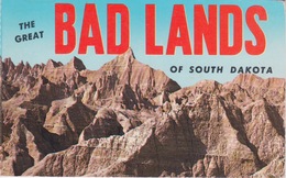 ETATS-UNIS - USA - SOUTH DAKOTA - EROSION OF THE AGES  BAD LANDS NATIONAL MONUMENT - Other & Unclassified