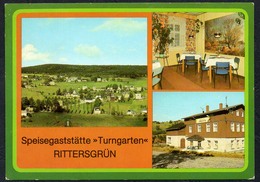 D5557 - Rittersgrün Breitenbrunn - Gaststätte Turngarten - Bild Und Heimat Reichenbach - Breitenbrunn