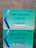 FRANCE 3 CARTES CARTE DE PAIEMENT CARLADIS MAGNETIQUE DIFF. ANCIENNES UT - Other & Unclassified