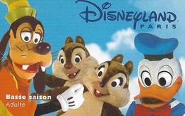 Pass Disney Année 1998 - Disney Passports