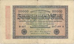 Billet De 20000 Marks Allemagne 20/09/1923 - 20.000 Mark