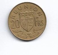 REUNION   PIECE   DE  20  FRANC   1964 - Réunion