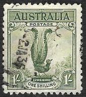 AUSTRALIE  1932  -  YT  88 -   Oiseau Lyre  -  Oblitéré  - Cote 3e - Oblitérés