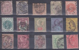 Angleterre. Très Beau Lot Timbres Oblitérés. Look... - Collections