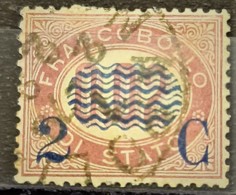 ITALIA / ITALY 1878 - Canceled - Sc# 37 - 2c - Afgestempeld