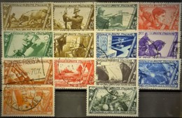 ITALIA / ITALY 1932 - Canceled - Sc# 290-302, 304 - Used