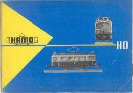 Catalogue HAMO 1961 TRAMWAY & DIESEL LOCOMOTIVES For HO Gauge - Anglais