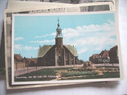 Nederland Holland Pays Bas Stavenisse Plein Met Kerk Oud - Stavenisse