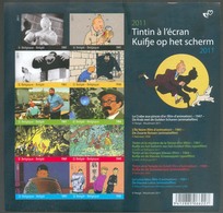 B01-073-1 4165 4174 BD Sans N° Ongetand Non Dentelé à L'écran Rare Kuifje En Bobby - Tintin Et Milou Hergé 29-8-2011- 15 - Andere & Zonder Classificatie