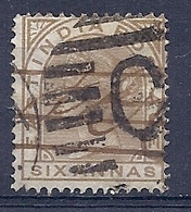 200034603  INDIA   YVERT  Nº  30 - 1858-79 Kolonie Van De Kroon