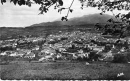 09 - SAINT GIRONS : Vue Générale - CPSM Dentelée Noir Blanc Format CPA - Ariège - Saint Girons