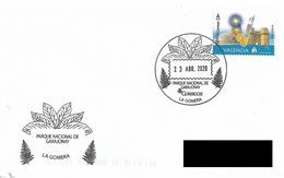 SPAIN. POSTMARK. NATIONAL PARK OF GARAJONAY. LA GOMERA. 2020 - Other & Unclassified