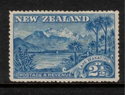 NZ 1898 2 1/2d Lake Wakatipu SG 250a HM ZZ101 - Nuovi