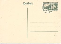 Entier, Carte Postale  30 C Vert  Sarre (1927), Oblitération De Complaisance 6-12 25 - Entiers Postaux