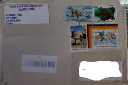 O 2014 CUBA. SPANISH ANTILLES, PREHISTORIC ANIMALS - SCAPHOGNATLUS, EXPOS 2000 HANOVER GERMANY - TWIPSY AND 1967 MONTREA - Lettres & Documents