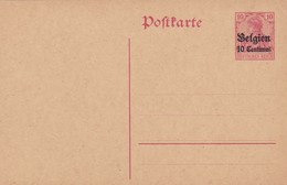 Carte Entier Postal Occupation - Occupation Allemande