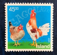 Polli D'Islanda - Icelandic Chickens - Used Stamps