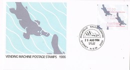 36492. Carta SYDNEY (australia) 1986. EPERA House. Syv, ATM Ornitorrinco - Storia Postale