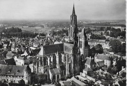 Senlis - En Avion Au Dessus De Senlis   -  Carte Non écrite - Senlis