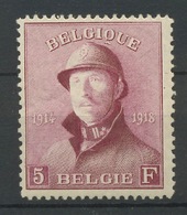 177 ** Roi Albert "CASQUÊ" **. Cote 440- Euros.  Bel Exemplaire - 1919-1920 Trench Helmet