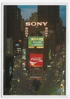 (RECTO / VERSO) NEW YORK CITY - N° 1416 - TIMES SQUARE - BEAU TIMBRE - CPM GF VOYAGEE - Time Square