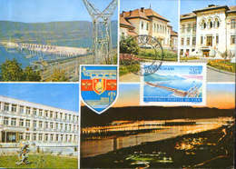 Romania - Maximum Postcard,maxicard 1982 - Energy - Hydropower And Navigation System Iron Gates - Water