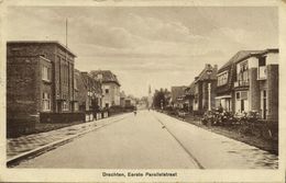 Nederland, DRACHTEN, Eerste Parallelstraat (1933) Ansichtkaart - Drachten
