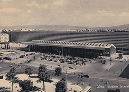 Cpsm 10X15 . ROME. La Place De La Gare ( Roma Stazione Termini ) - Transport