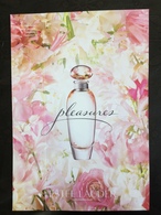 Ads Publicite Anglaise Magazine Recto Verso  Avec Rabat Pleasures Estee Lauder 21 X 29 Cm - Pubblicitari (riviste)