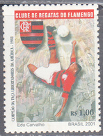 BRAZIL     SCOTT NO 2792     MNH      YEAR  2001 - Nuovi