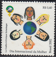 BRAZIL     SCOTT NO 2837   MNH      YEAR  2002 - Nuovi