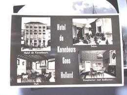 Nederland Holland Pays Bas Goes Met Ex- En Interieur Hotel Korenbeurs - Goes