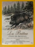 13724 - La Battue 1985 Côtes De Provence - Chasse