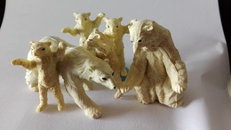 Britains Polar Bears Ours Polaires Blancs 6x - Autres & Non Classés