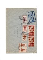 Tananarive Madagascar Lettre  1955 Pour Marseille +Timbre 100 Fr P A Et Autres Taaf  Surcharge Terre Adélie - ...-1955 Prephilately