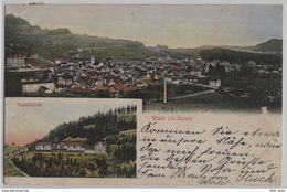 Wald (Zürich) Gesamtansicht Und Sanatorium - Photo: Guggneheim No. 11111 - Wald