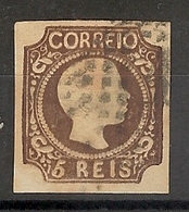 Portugal_ ( 1856) N°9  Brun Noir Oblit. - Used Stamps