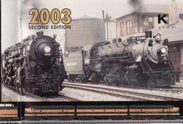 Catalogue K-LINE 2003 2nd Ed. O Gauge USA - Anglais