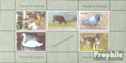 Kosovo Block1 (kompl.Ausg.) Postfrisch 2006 Tiere - Blocks & Kleinbögen