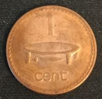 FIDJI - FIJI - 1 CENT 1992 - Elizabeth II - 3e Effigie - KM 49a - Fidji