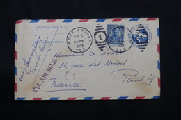 ETATS UNIS - Entier Postal + Complément De Port Arthur Pour La France En 1935 Par Avion  - L 60534 - 1921-40
