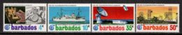 Barbados 1972 Mi# 337-340 ** MNH - Centenary Of Telecommunications To And From Barbados / Space - América Del Norte