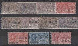 Italie _ Timbres Pneumatiques_  (1913) N° Divers - Service