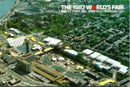 Tennessee Nashville 1982 World's Fair Aerial View - Nashville