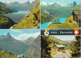 Vals - Zervreila - Stausee Mit Zervreilahorn - Kapelle - Restaurant - 1978 - Switzerland - Used - Vals